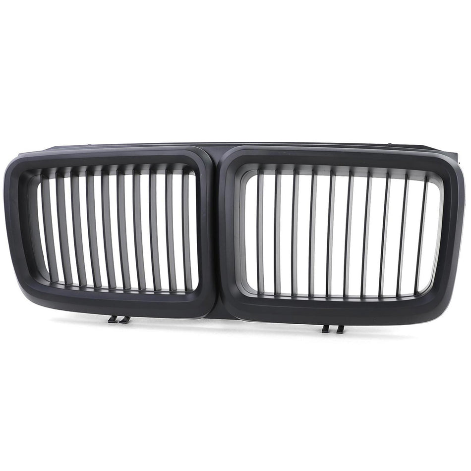 Griglia Anteriore Sportiva Nera per BMW Serie 7 E32 (1986-1994) in ABS