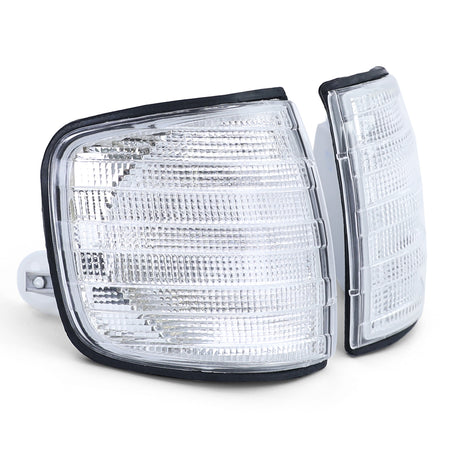 Frecce Bianche Coppia per Mercedes Classe S W126 Berlina 1980-1991 Omologate