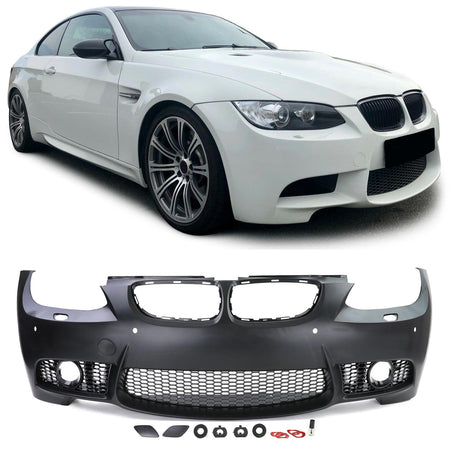 Paraurti Anteriore Sportivo con Griglia per BMW Serie 3 E92 E93 (2006-2010)