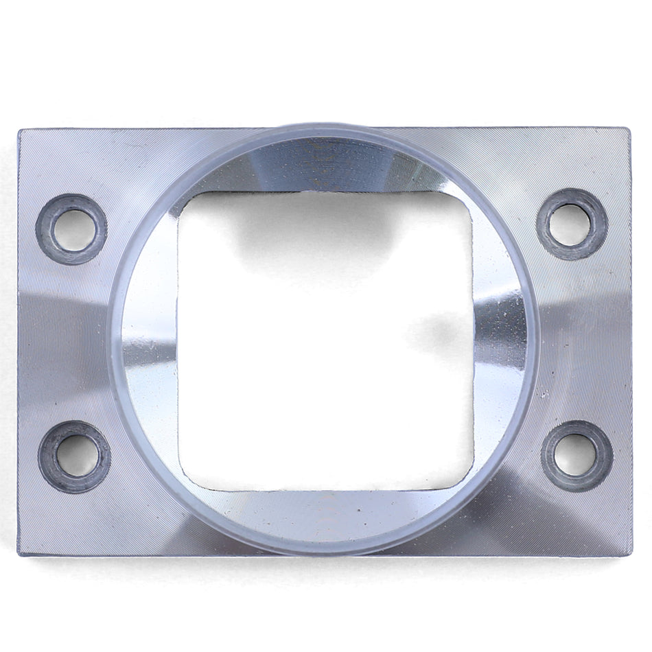 Alluminio Adapter 70mm Rund Auf 100x70mm Eckig Filtro Aria per BMW E30 E36 E34