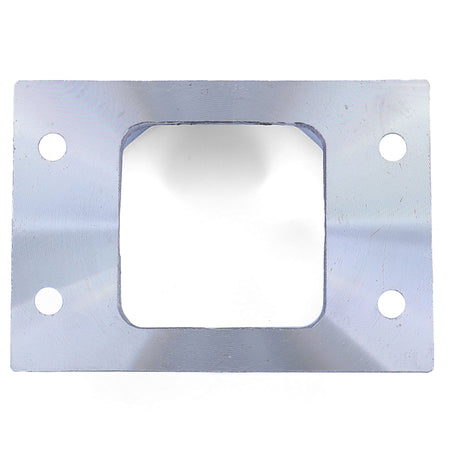 Alluminio Adapter 70mm Rund Auf 100x70mm Eckig Filtro Aria per BMW E30 E36 E34