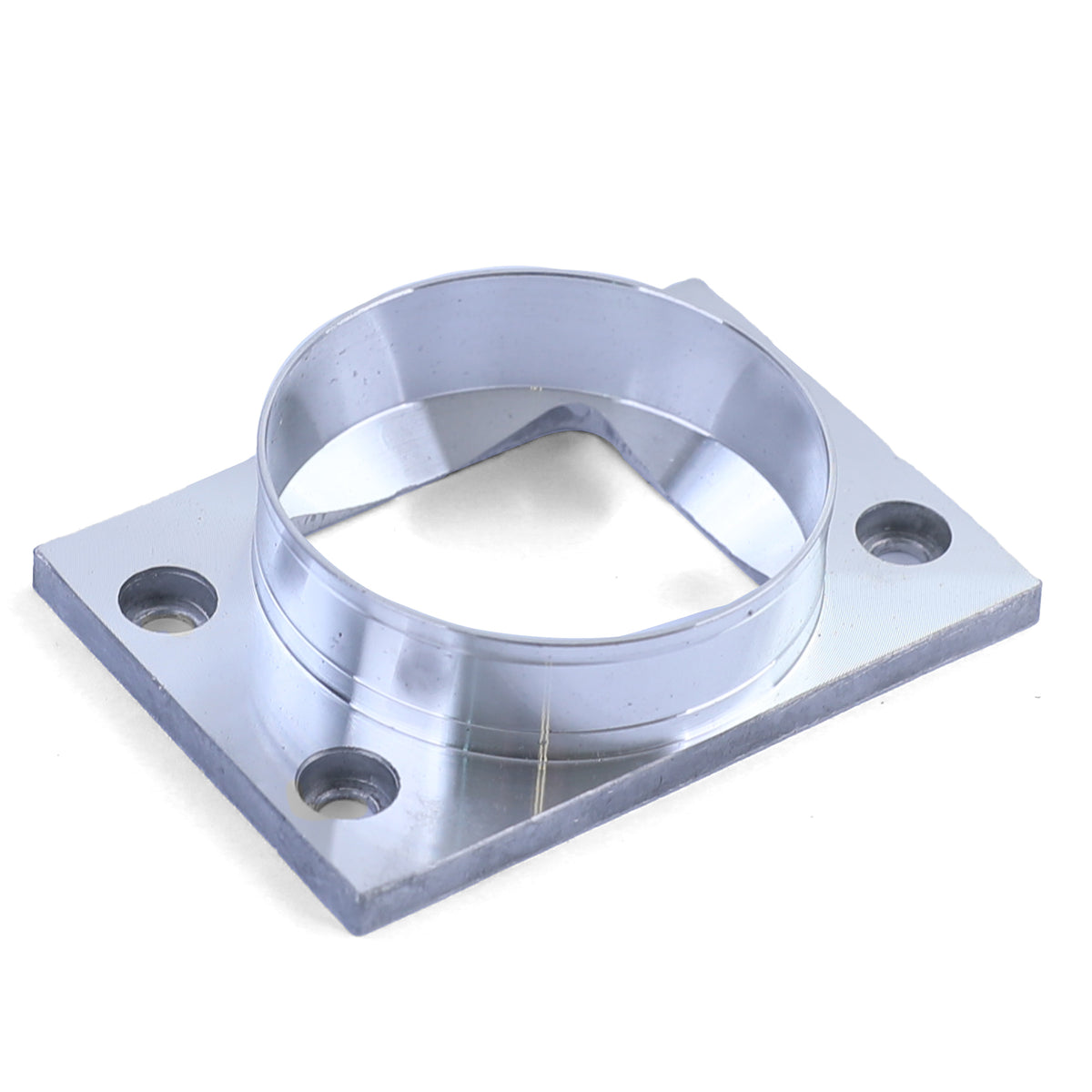 Alluminio Adapter 70mm Rund Auf 100x70mm Eckig Filtro Aria per BMW E30 E36 E34