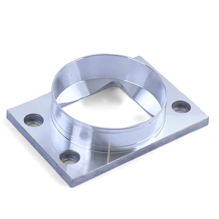 Alluminio Adapter 70mm Rund Auf 100x70mm Eckig Filtro Aria per BMW E30 E36 E34