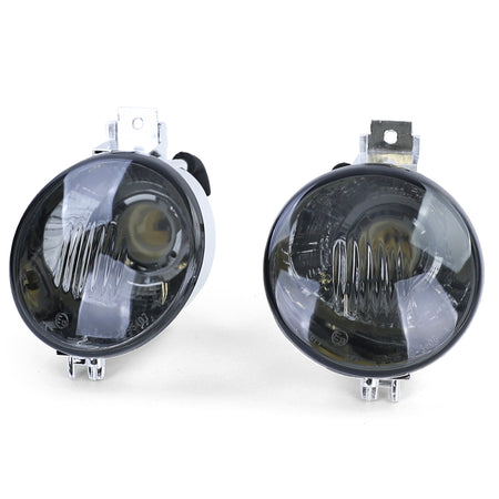 Frecce Vetro Trasparente Nere Fumé per Volkswagen Lupo 1998-2005, Lato Destro