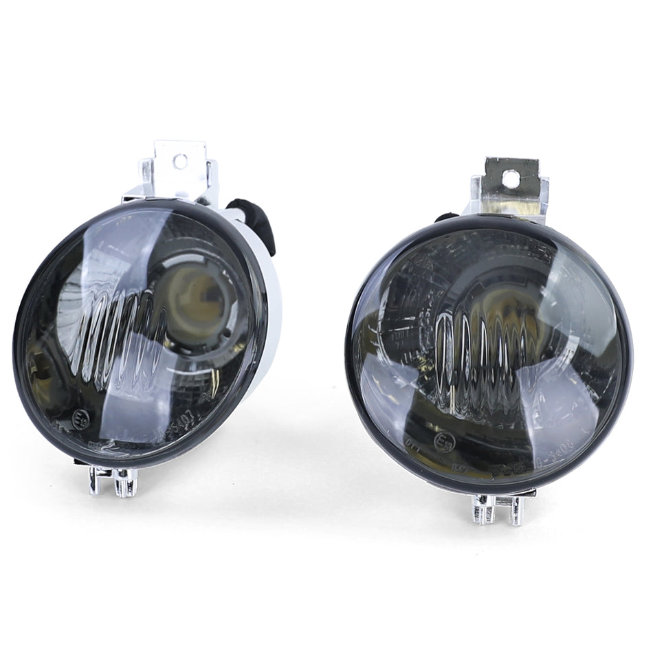 Frecce Vetro Trasparente Nere Fumé per Volkswagen Lupo 1998-2005, Lato Destro