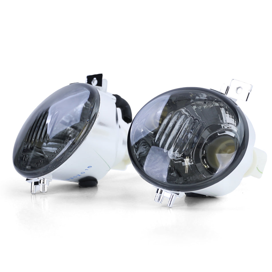 Frecce Vetro Trasparente Nere Fumé per Volkswagen Lupo 1998-2005, Lato Destro