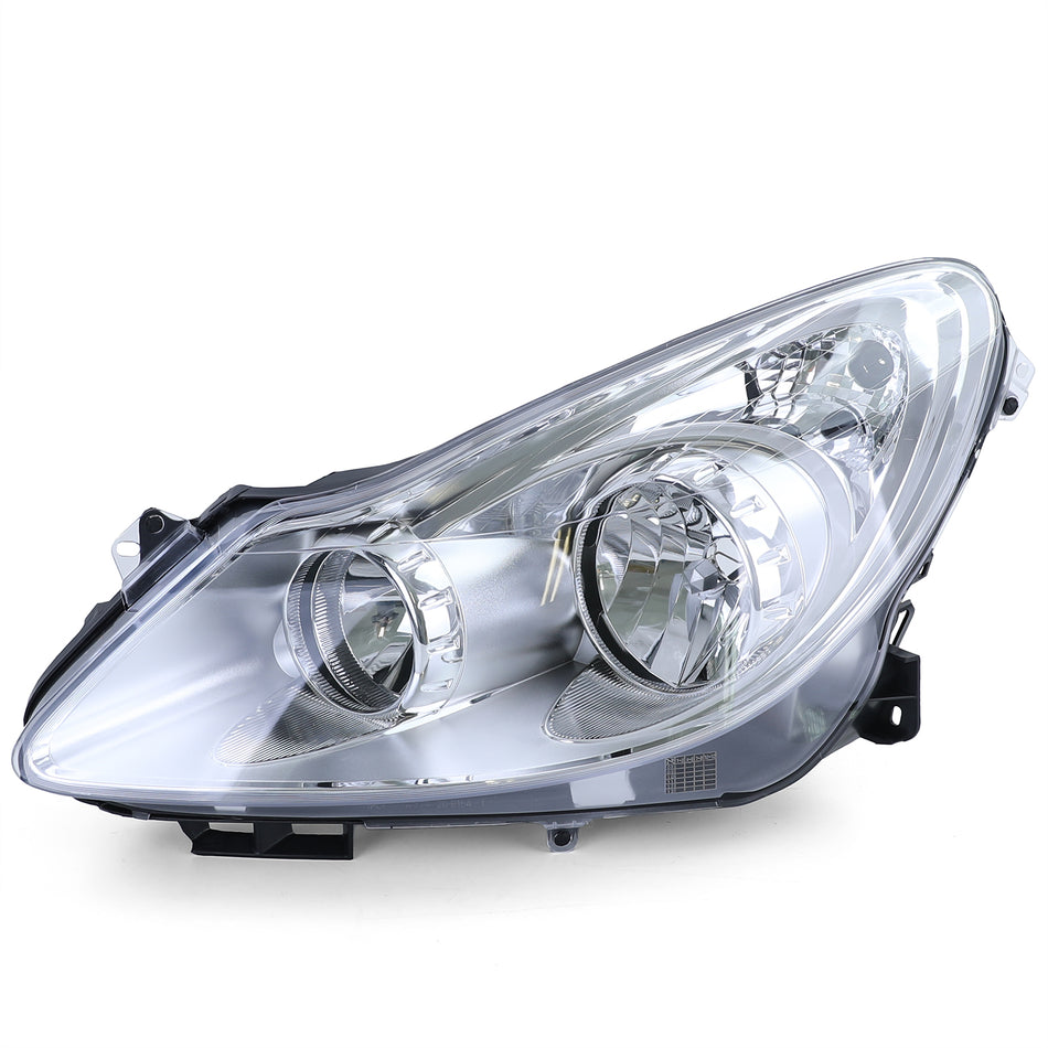 Fari Halogen H1 H7 Sinistro per Opel Corsa D 2006-2011 con E-omologazione