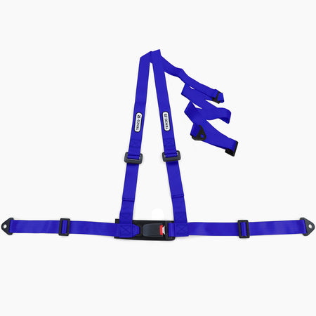 Cinture Sportive 3 Punti Blu con E Segno Universali per Auto
