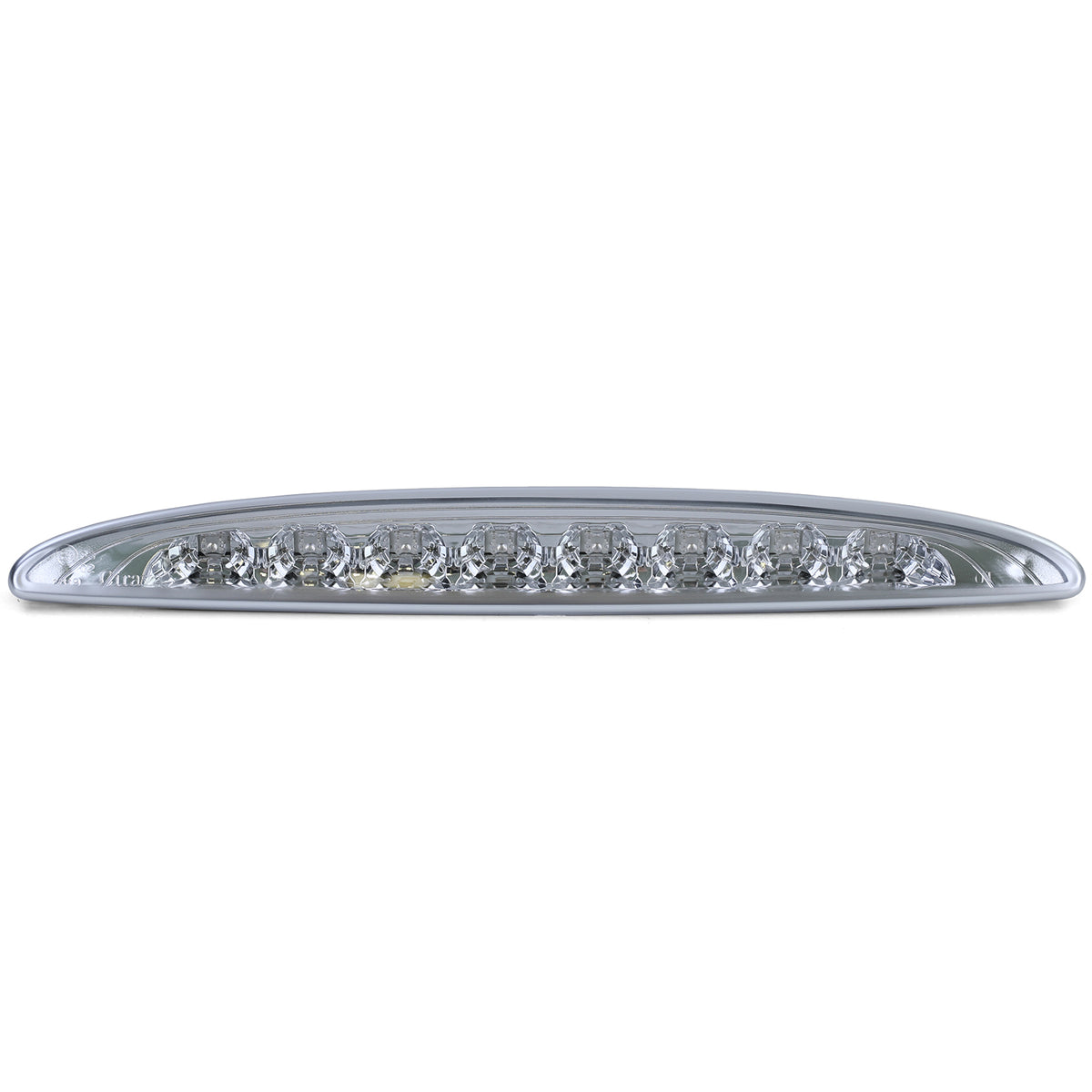 Dritte LED Luce Freno Vetro Trasparente Cromato per Mini One Cooper S R50 R53