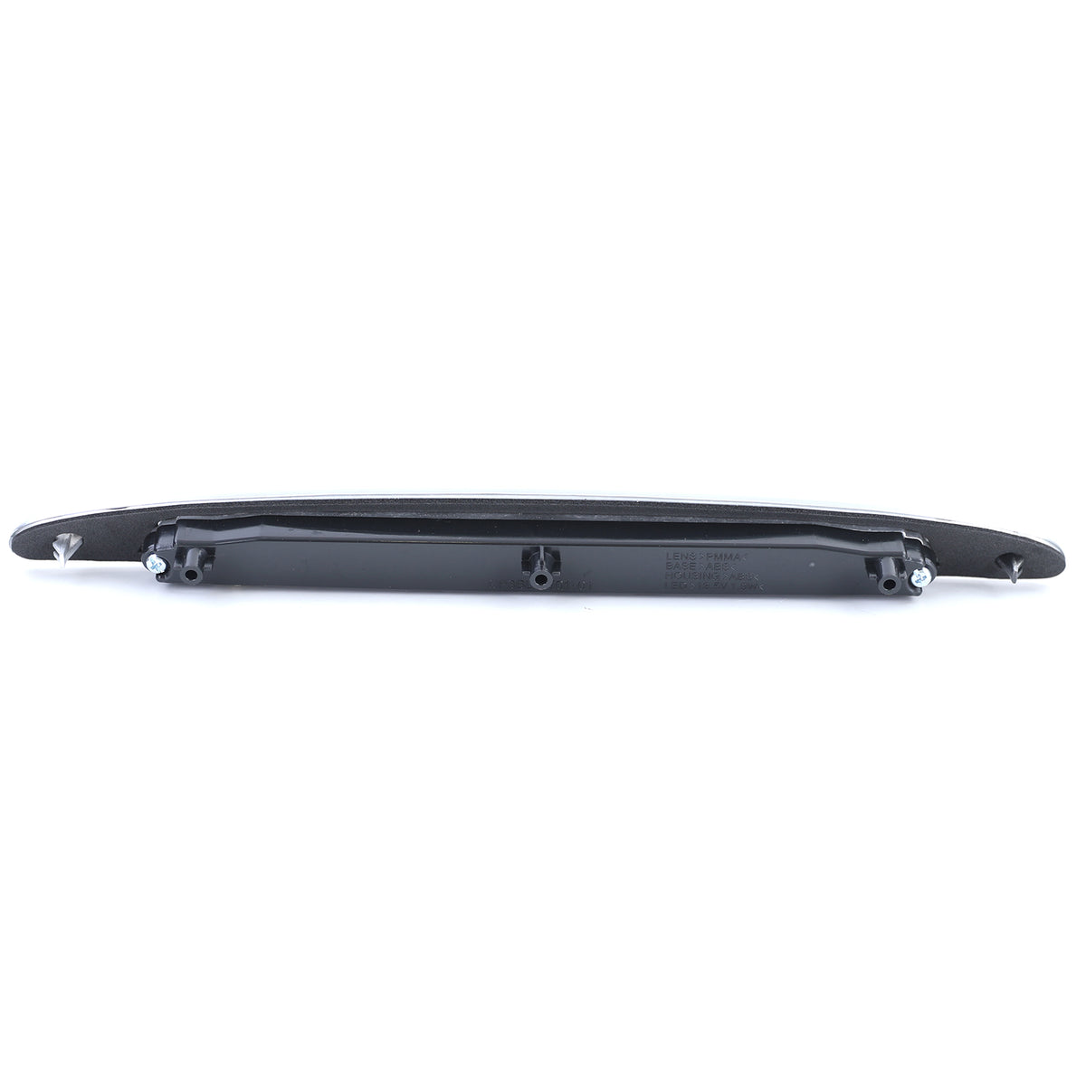 Dritte LED Luce Freno Vetro Trasparente Cromato per Mini One Cooper S R50 R53