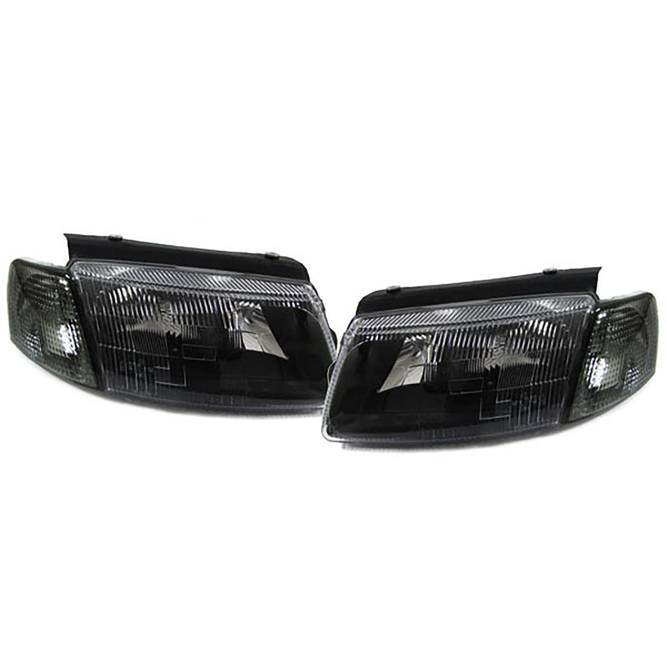 Fari Neri con Indicatori di Direzione per VW Passat B5 3B 1996-2000