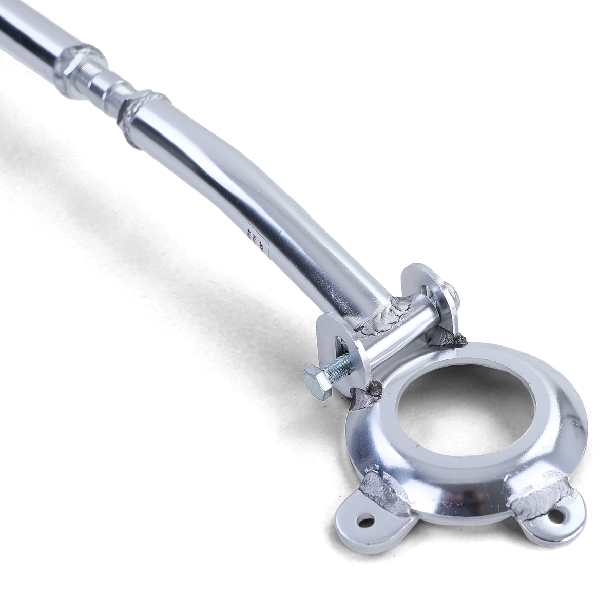 Alluminio Barra Duomi Anteriore Poliert per Opel Astra G (1998-2004)