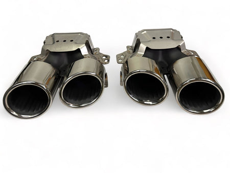 1X Set Terminali di Scarico 16752 Universale per Auto