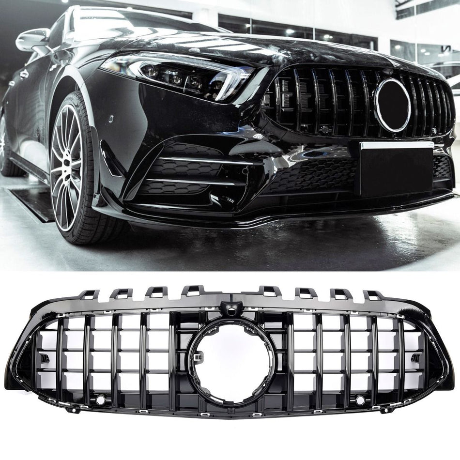Mercedes A W177 Griglia Radiatore Panamericana Nero Lucido