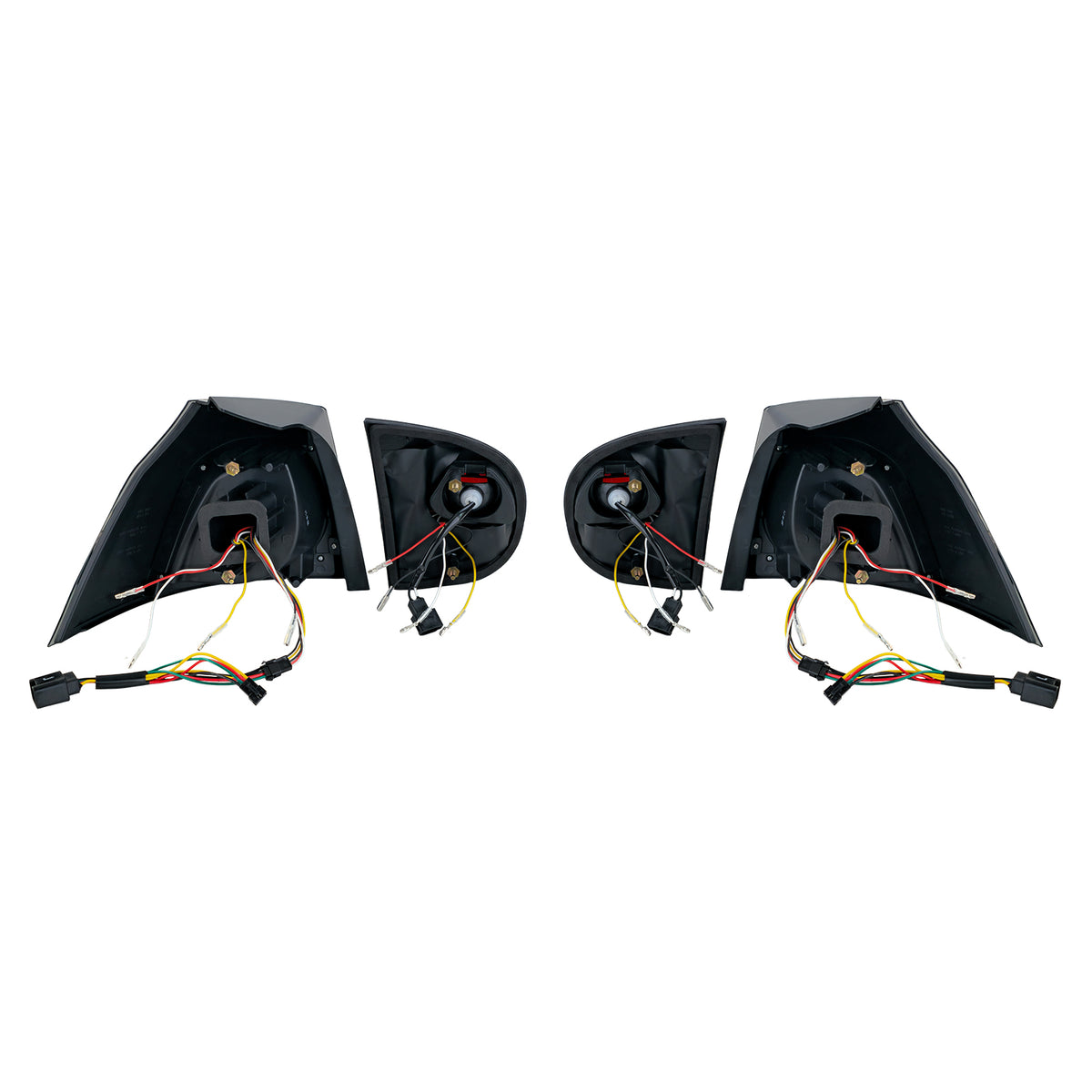 Fanali Posteriori LED Set Nero Fumè per Volkswagen Golf 5 Berlina 2003-2008