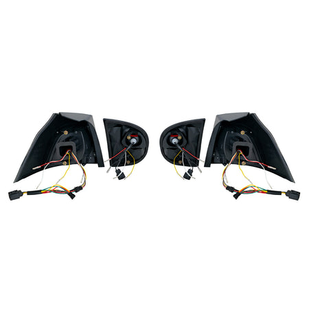 Fanali Posteriori LED Set Nero Fumè per Volkswagen Golf 5 Berlina 2003-2008