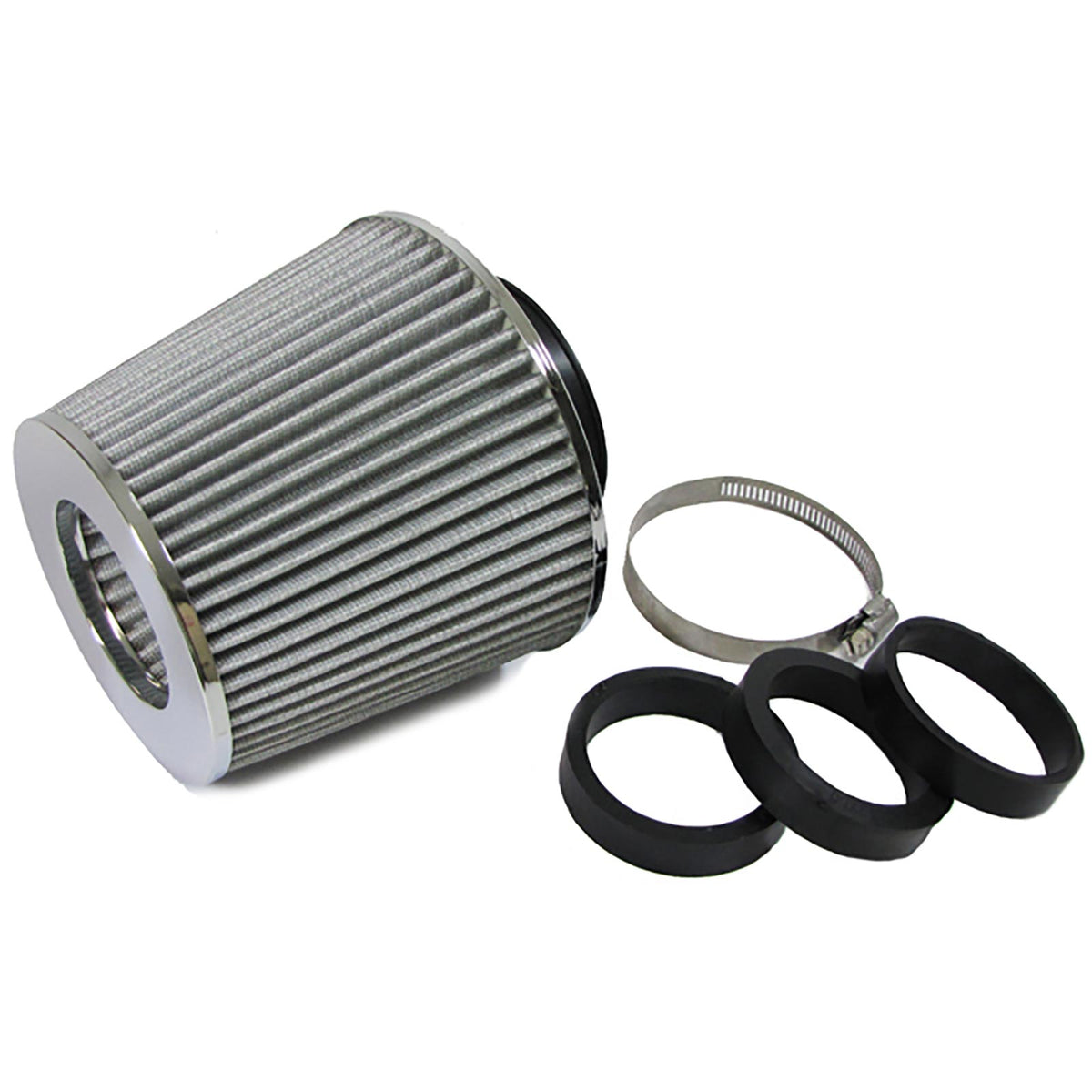Sport Filtro Aria Performance – Argento – Universal 60–76 Mm Anschluss