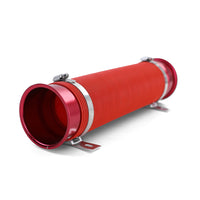 Cold Air, performance Kit Aspirazione Aria Tubo Flex Rosso Universale Filtro