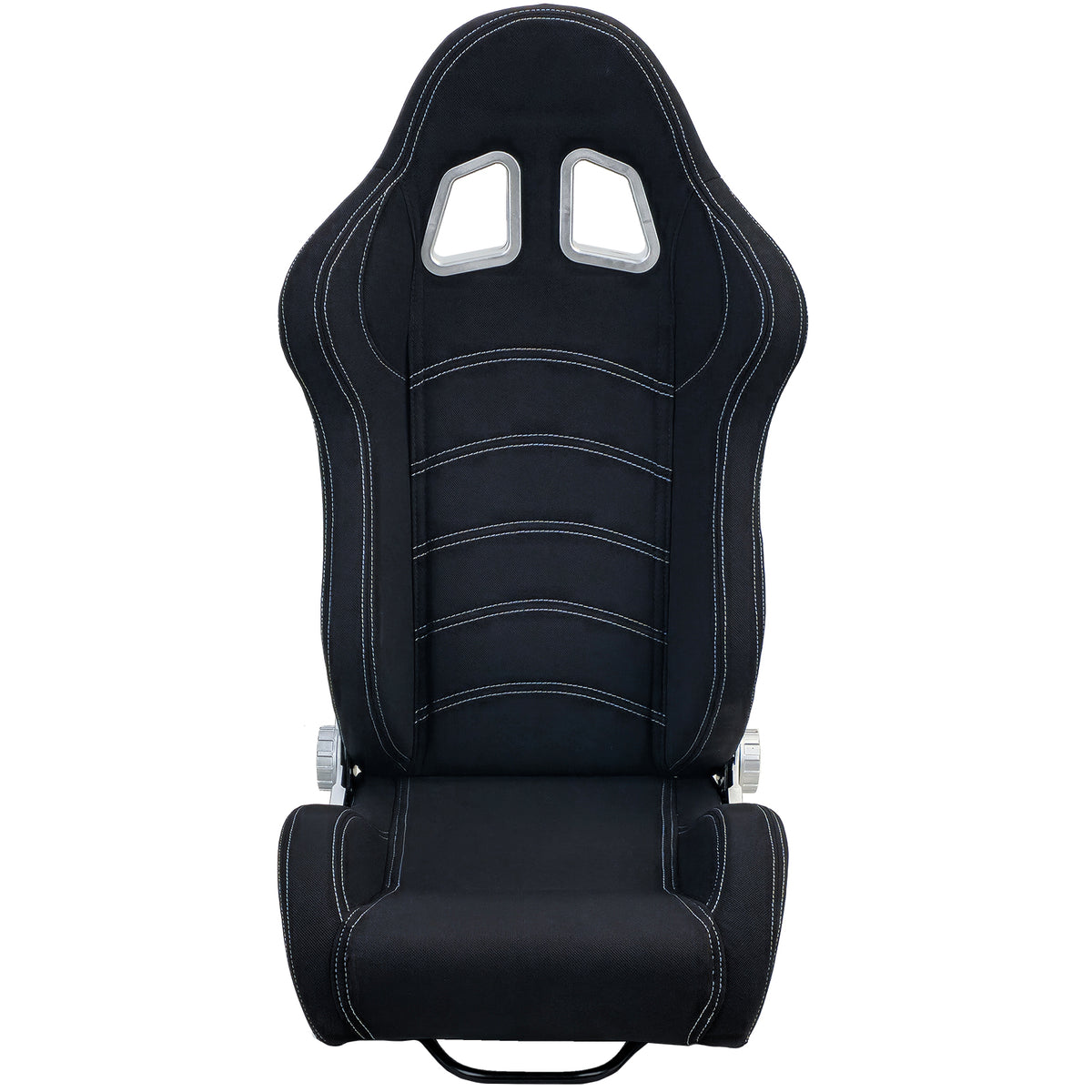 Tenzo-R Sedile Sportivo Halbschalensitz Tessuto Nero Grigio con 405er Guide