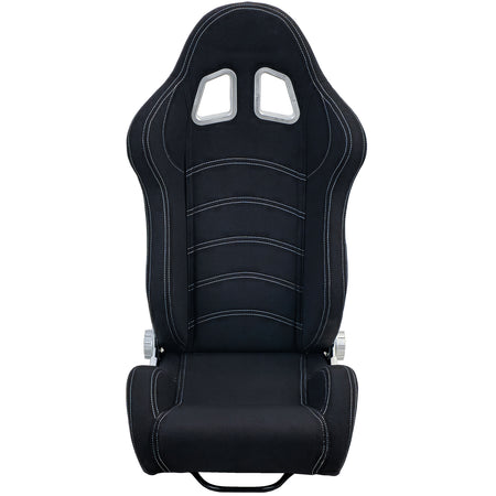 Tenzo-R Sedile Sportivo Halbschalensitz Tessuto Nero Grigio con 405er Guide