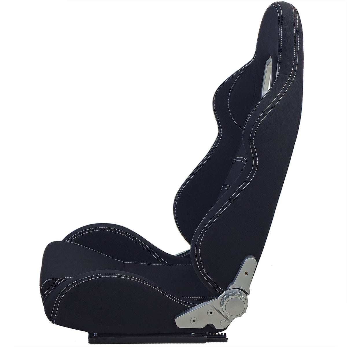 Tenzo-R Sedile Sportivo Halbschalensitz Tessuto Nero Grigio con 405er Guide