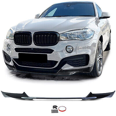 Spoiler Anteriore Lama Performance nero lucido adatto per BMW X6 F16 14-19-