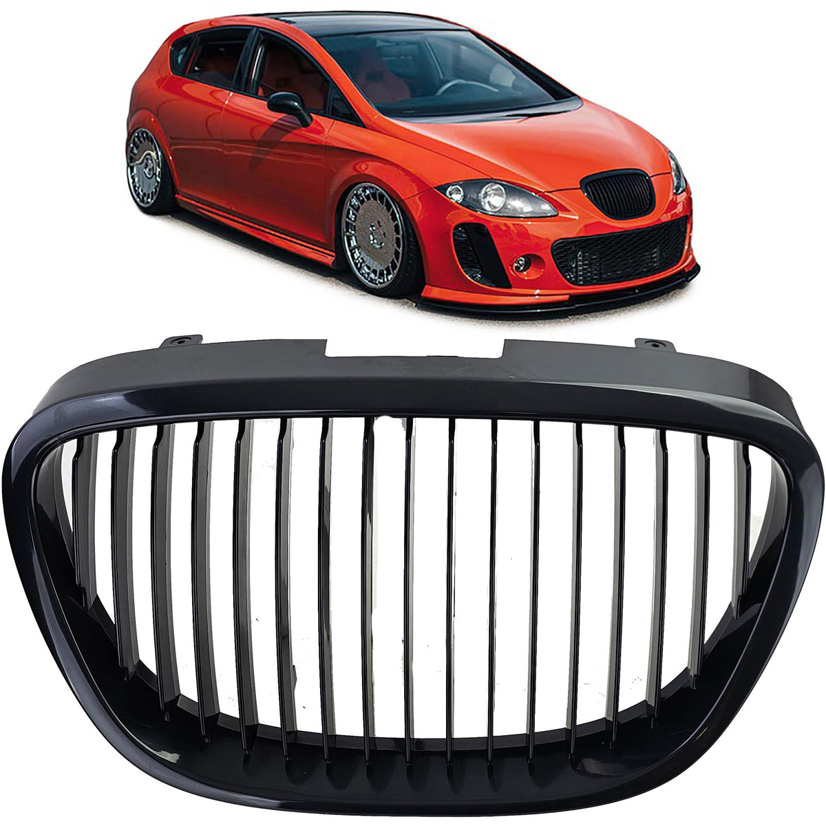 Griglia Sportiva per Seat Leon 1P Toledo Altea 5P 2005-2009