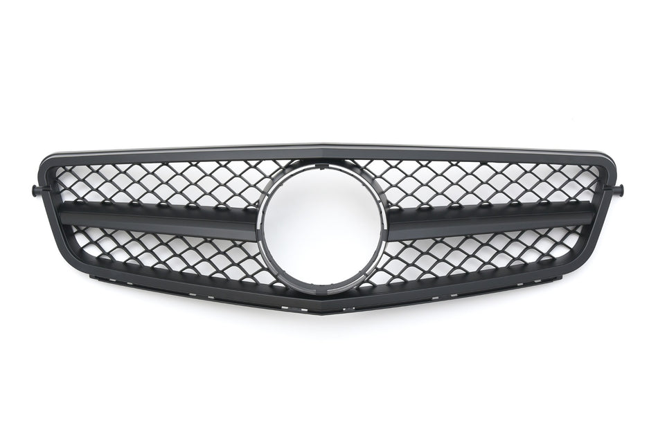 Griglia Nera Opaca per Mercedes W204 S204 (2007-2014)
