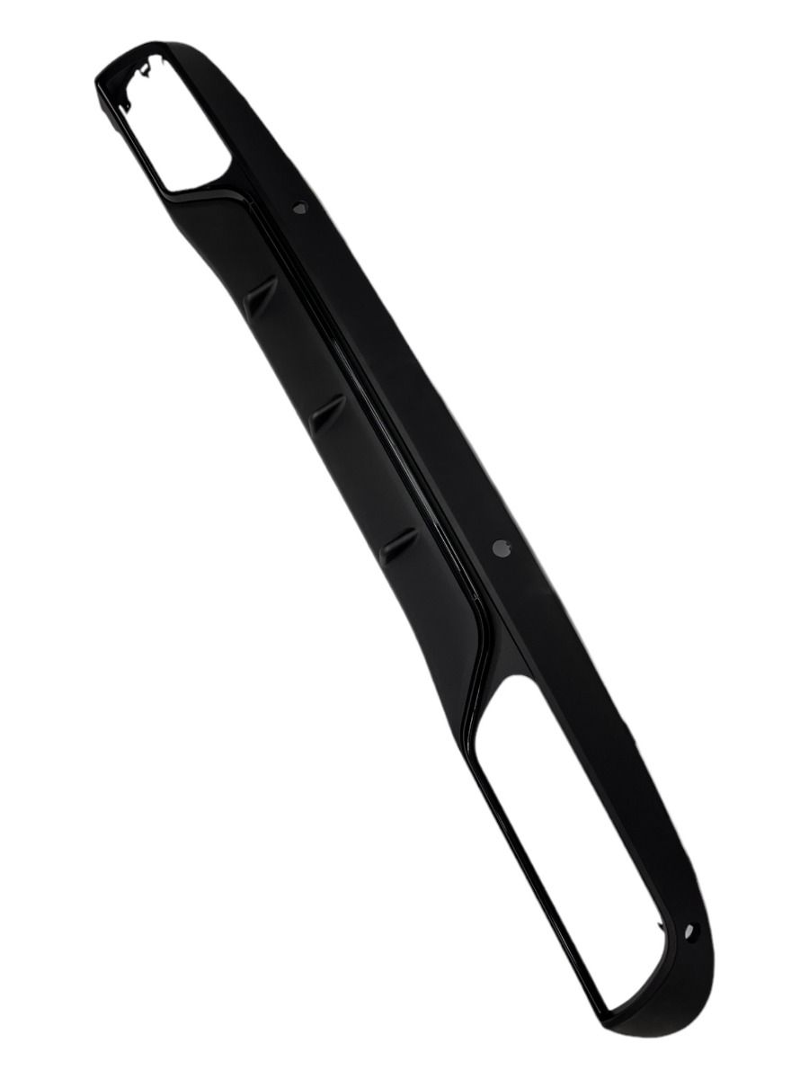 Diffusore Posteriore con Terminali Scarico Cromato per Mercedes W205 2014-2021