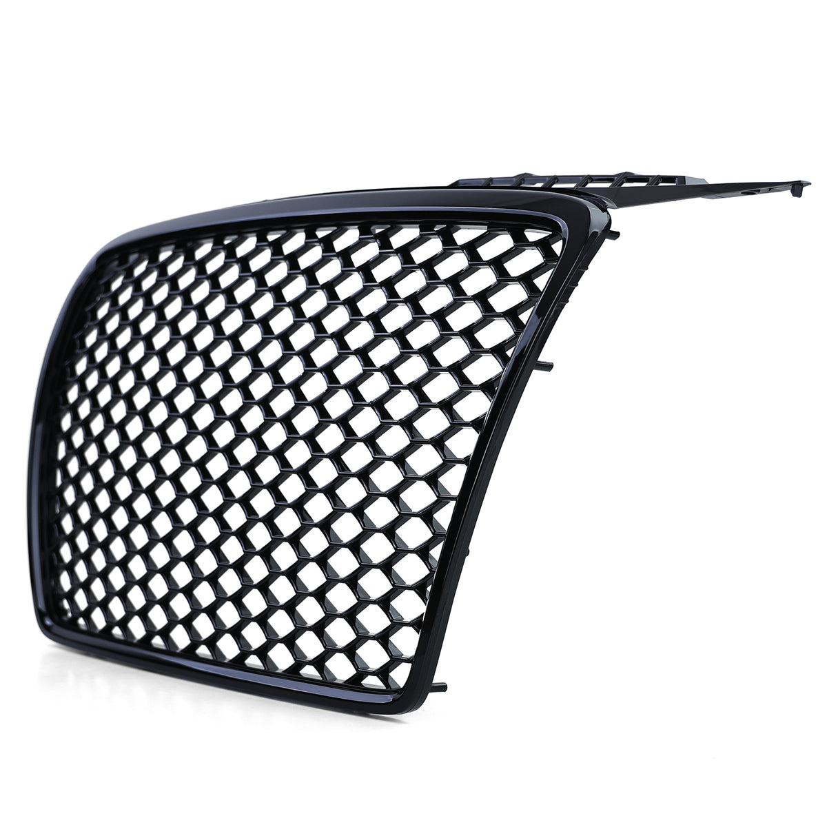 Griglia Nido d'Ape Nera Lucida Senza Emblema per Audi A3 8P 2003-2008