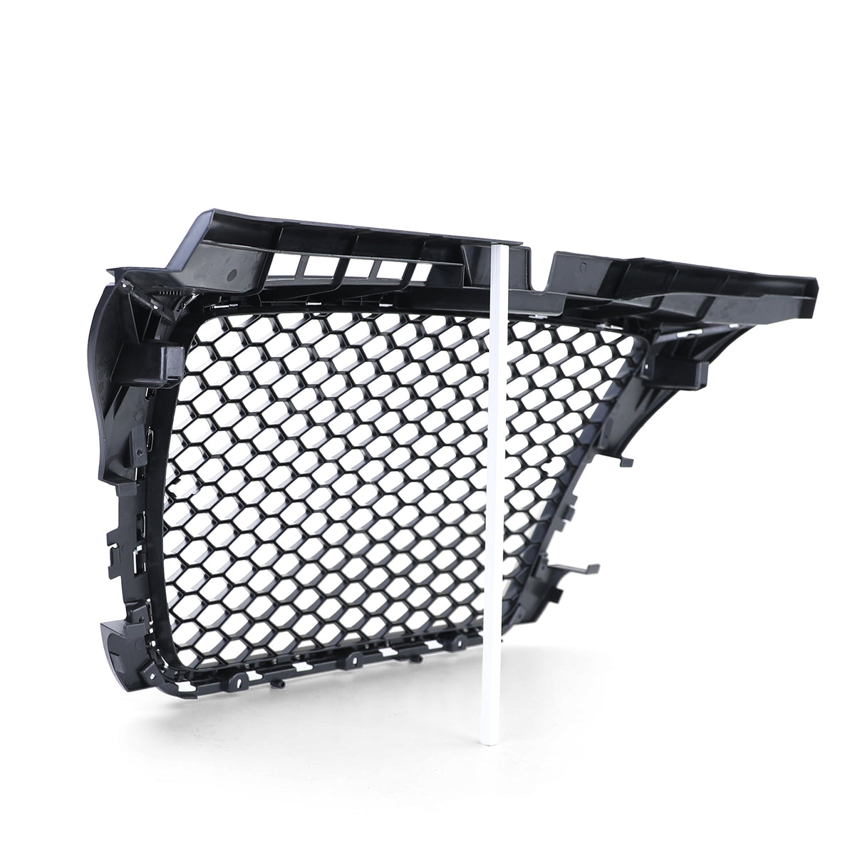 Griglia Sportiva Anteriore Design a Nido D'ape con Cornice Cromata per Audi A3