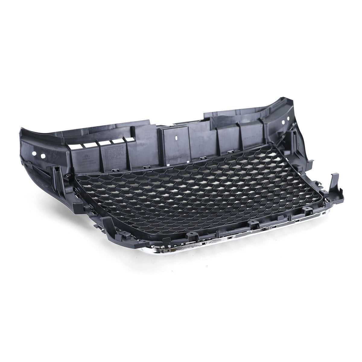 Griglia Sportiva Anteriore Design a Nido D'ape con Cornice Cromata per Audi A3