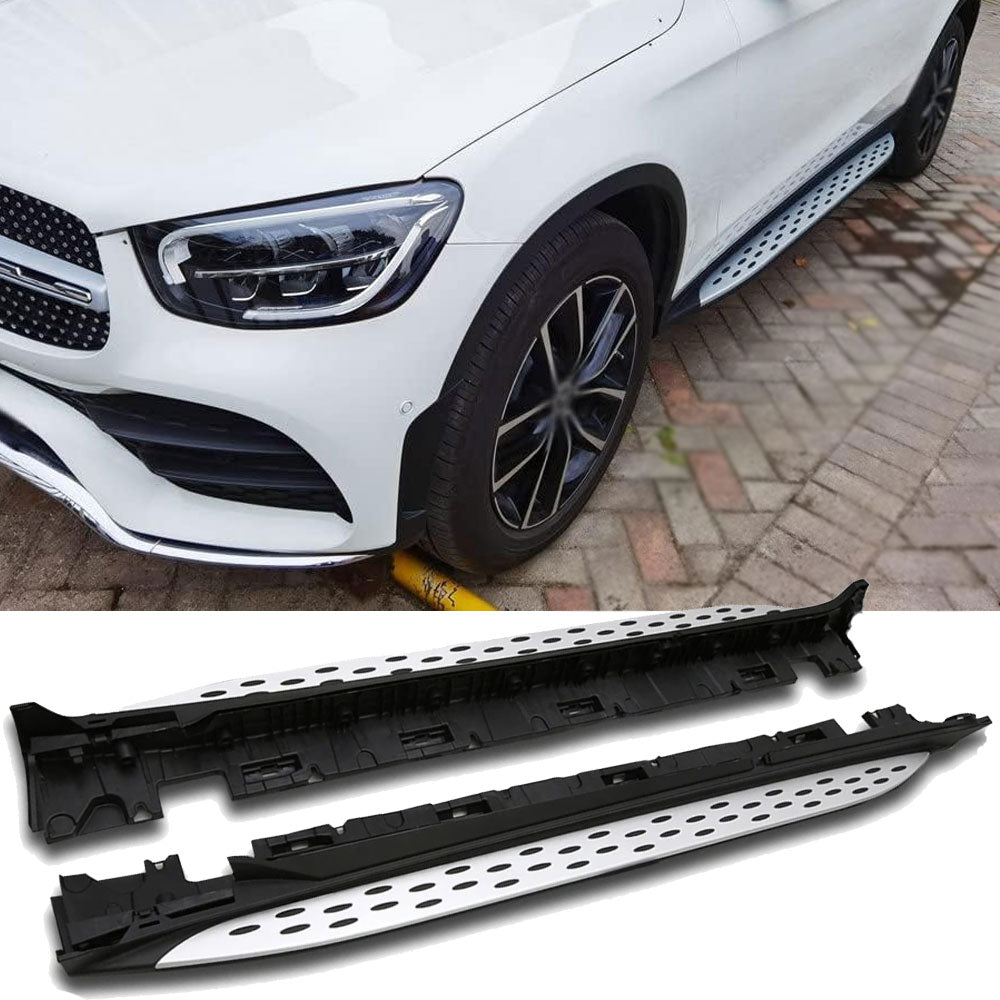 Pedane Laterali in Alluminio per Mercedes GLC W253 (2015-2022)