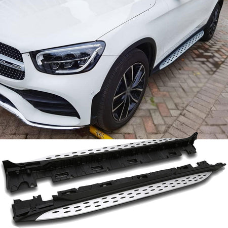 Pedane Laterali in Alluminio per Mercedes GLC W253 (2015-2022)