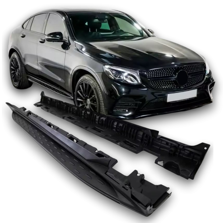 Pedane Laterali in Alluminio per Mercedes GLC W253 (2015-2022)