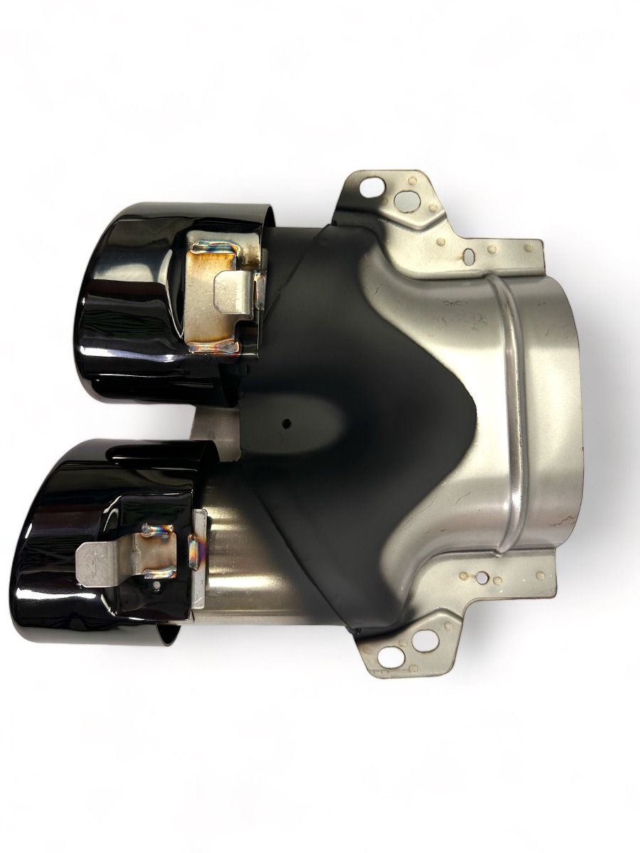 1X Set Terminali di Scarico 25751 Universali per Auto