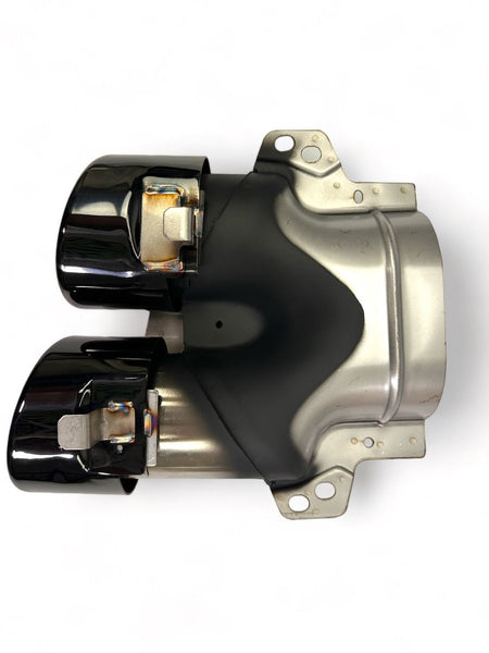 1X Set Terminali di Scarico 25751 Universali per Auto