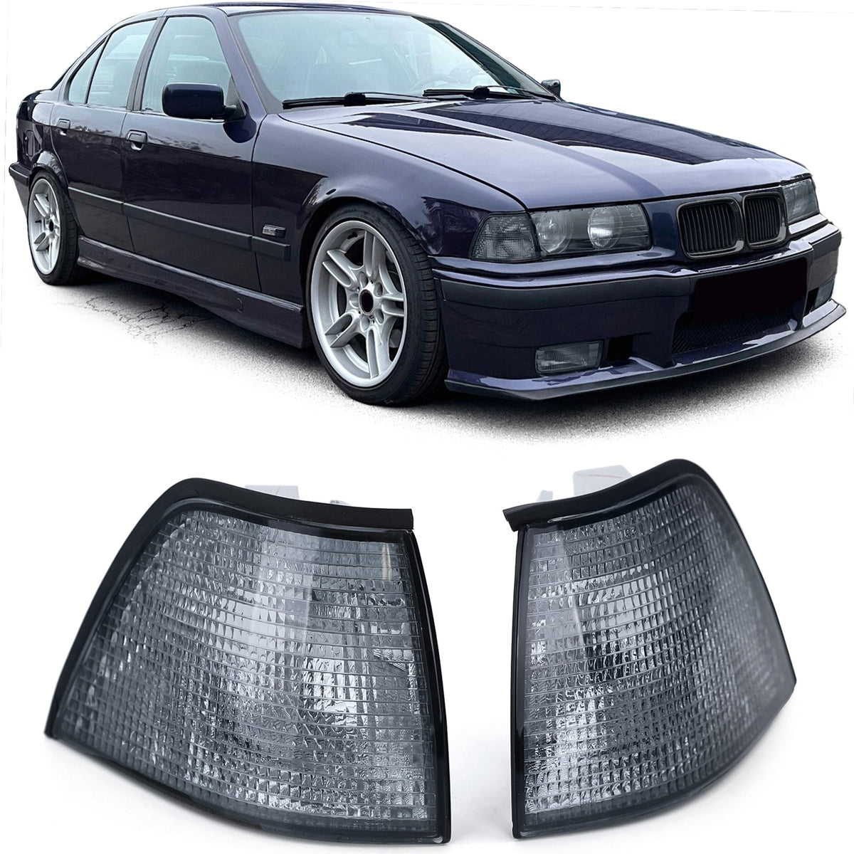 Frecce Nere Fumé per BMW Serie 3 E36 Berlina Touring Compact 90-99