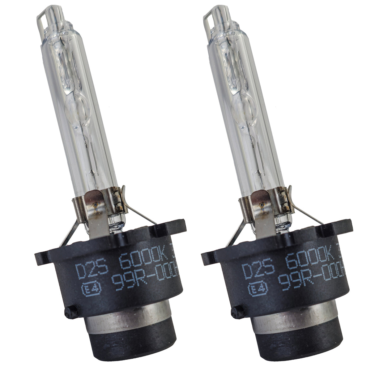 D2S 6000K Xenon Brenner Set Lampadine con E-Omologazione Coppia Universale
