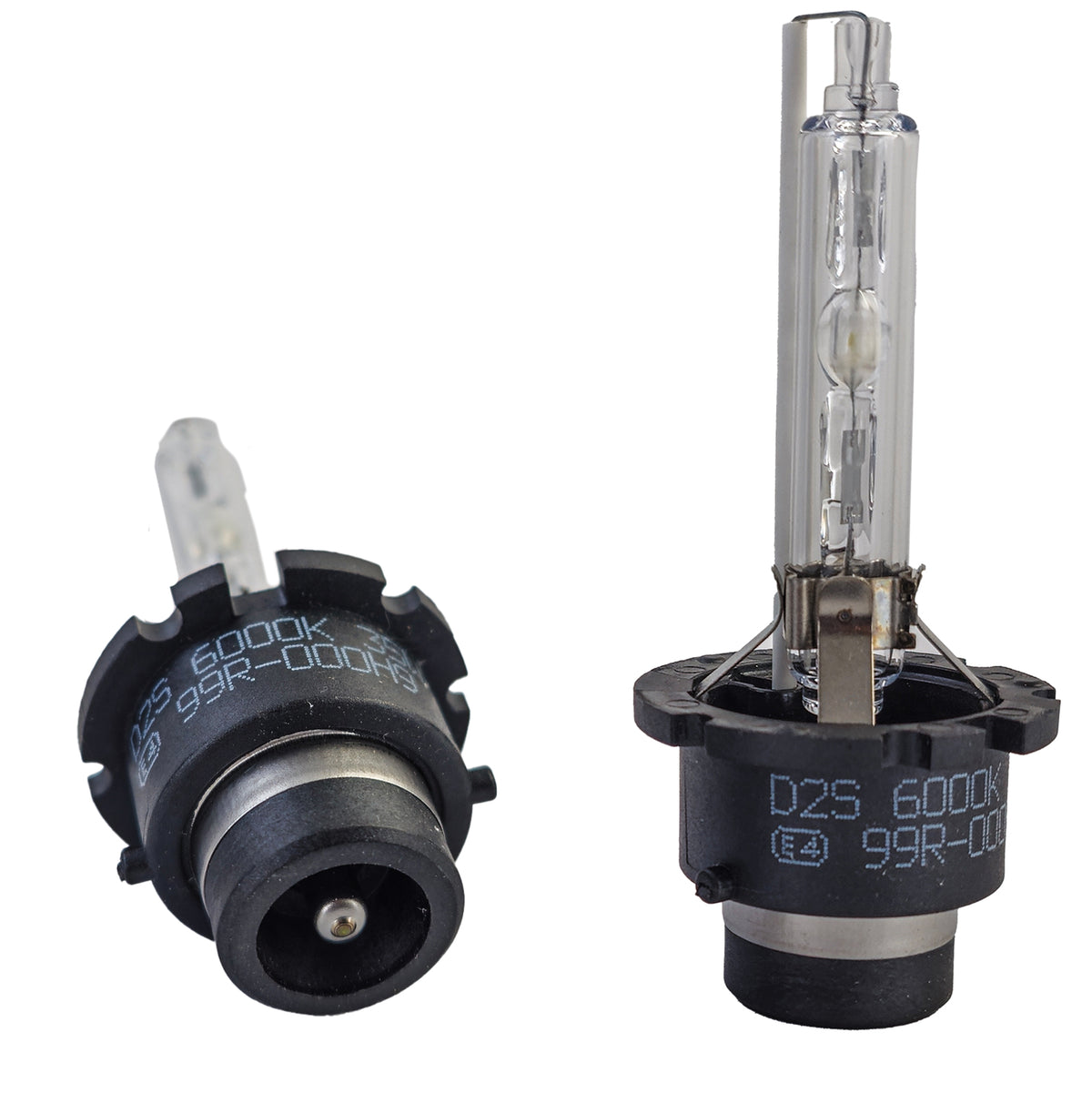 D2S 6000K Xenon Brenner Set Lampadine con E-Omologazione Coppia Universale