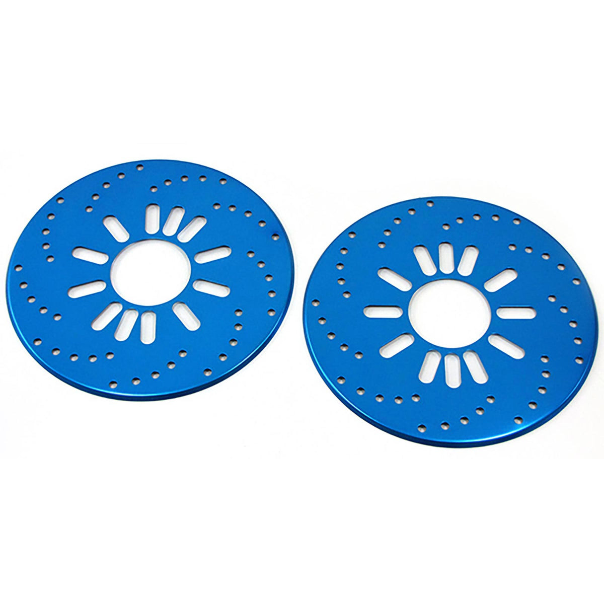 Acciaio Inox Coperture Freno Blu per Smart 450 451 453 (Coupé, Cabrio) 98-21