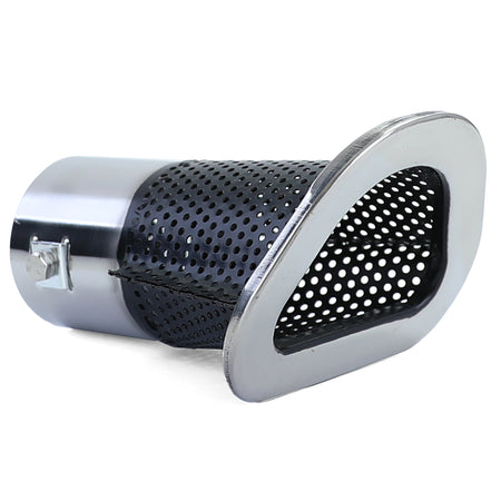 Terminale di Scarico 92 X 125 Mm Sportivo in Acciaio Inox Universale