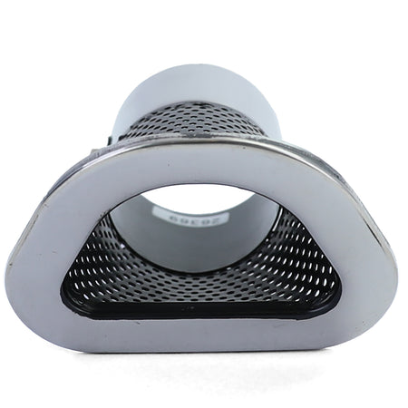 Terminale di Scarico 92 X 125 Mm Sportivo in Acciaio Inox Universale