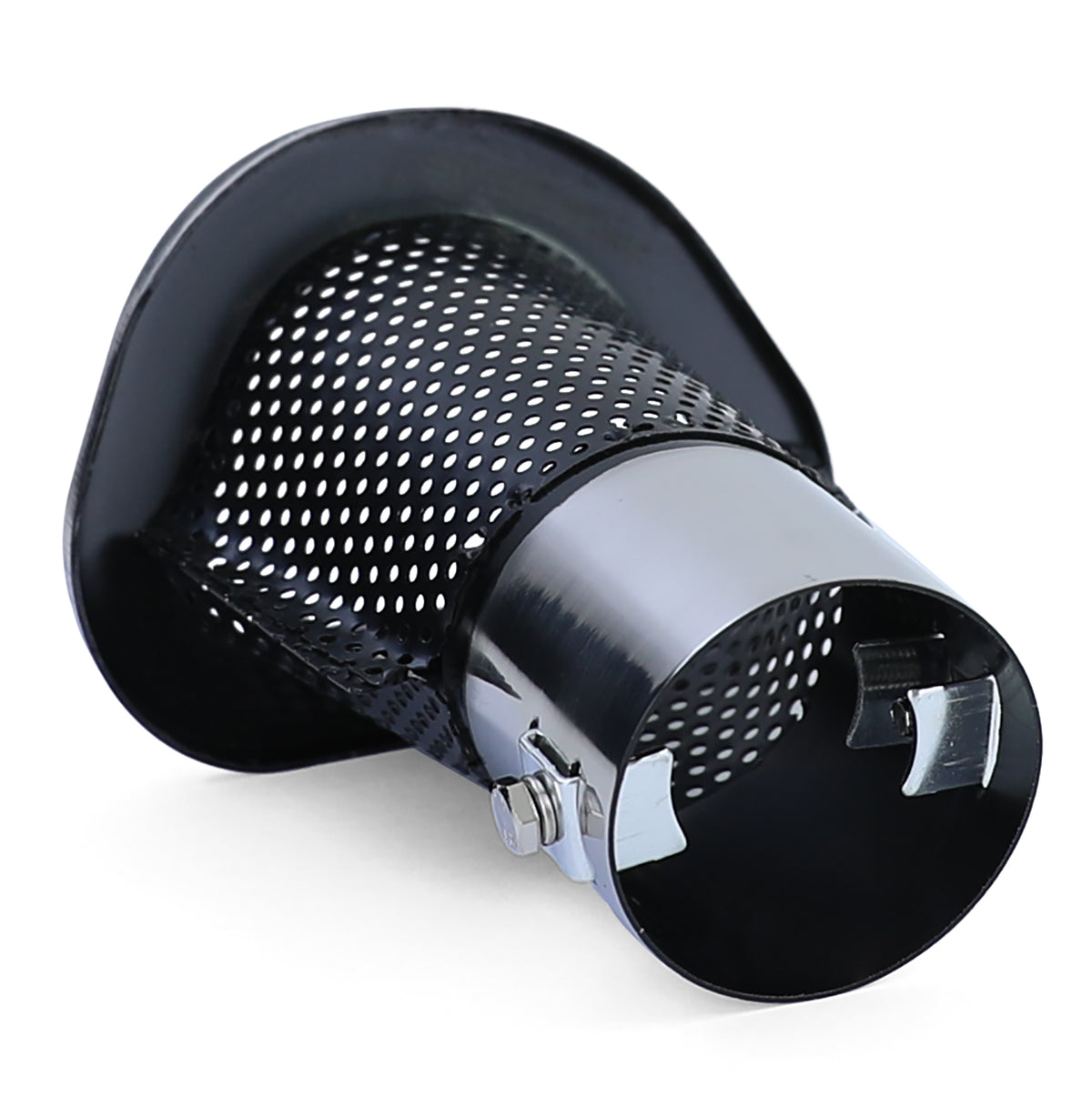 Terminale di Scarico 92 X 125 Mm Sportivo in Acciaio Inox Universale