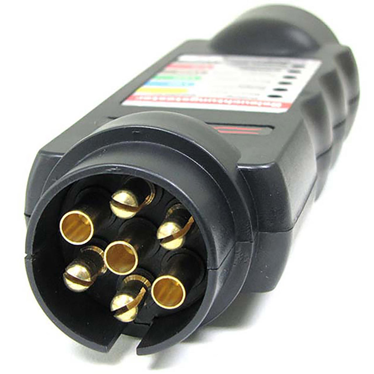 Tester per Illuminazione Rimorchio – 7 Poli ISO 1724, Universale, LED, Pratico