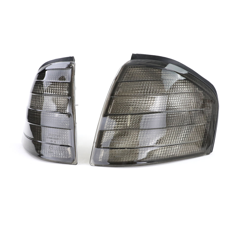 Frecce Nere Fumé Coppia per Mercedes Classe C W202 93-00