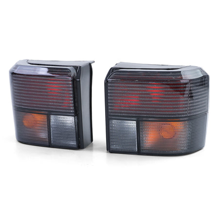 Fanali Posteriori Neri Fumé per Volkswagen T4 Bus Transporter Caravelle 90-03
