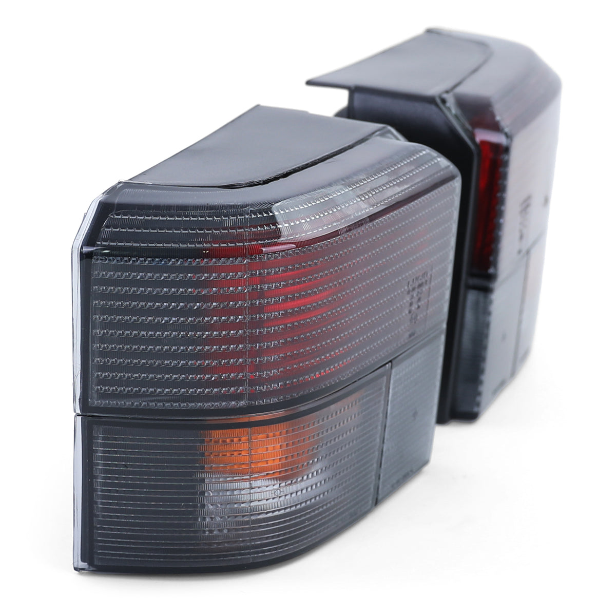 Fanali Posteriori Neri Fumé per Volkswagen T4 Bus Transporter Caravelle 90-03