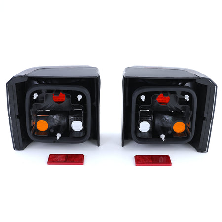 Fanali Posteriori Neri Fumé per Volkswagen T4 Bus Transporter Caravelle 90-03