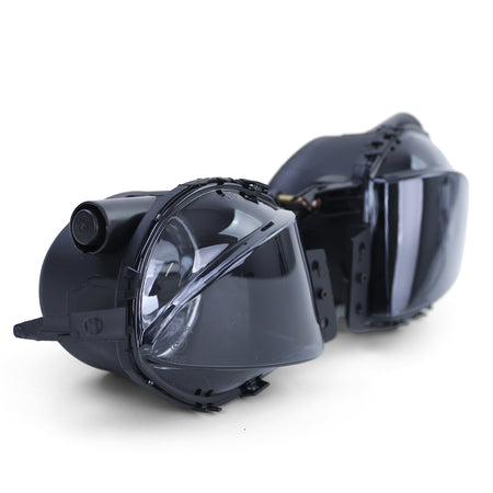Fendinebbia Vetro Trasparente Nero Set per BMW Serie 3 E90 E91 2005-2008